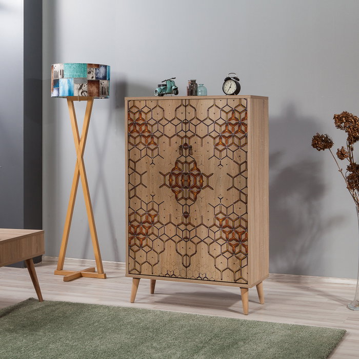 Hanah Home Multibox - 720 Armario Multiusos Roble Sonoma